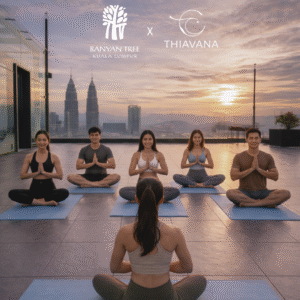 24th Jan- Saturday Sunrise Yoga at Banyan Tree Rooftop